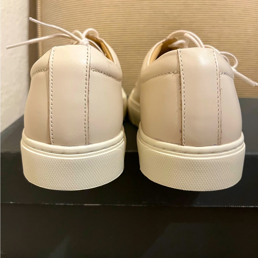 🌟NWT Nisolo Men's Diego Leather Everyday Low Top Sneaker in Bone, Size 9 - Picture 12 of 17